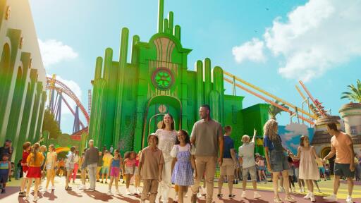Warner Bros. Movie World Wizard Of Oz Precinct