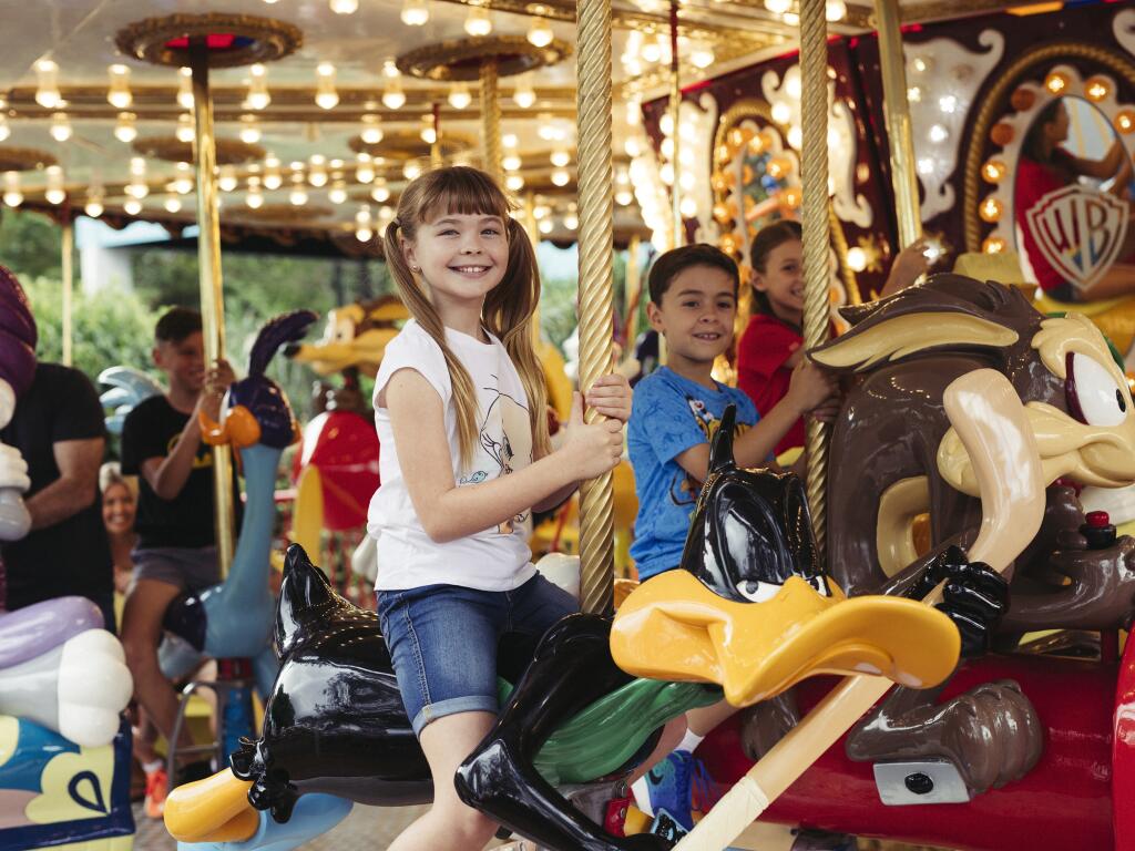 Warner Bros. Movie World Looney Tunes Carousel