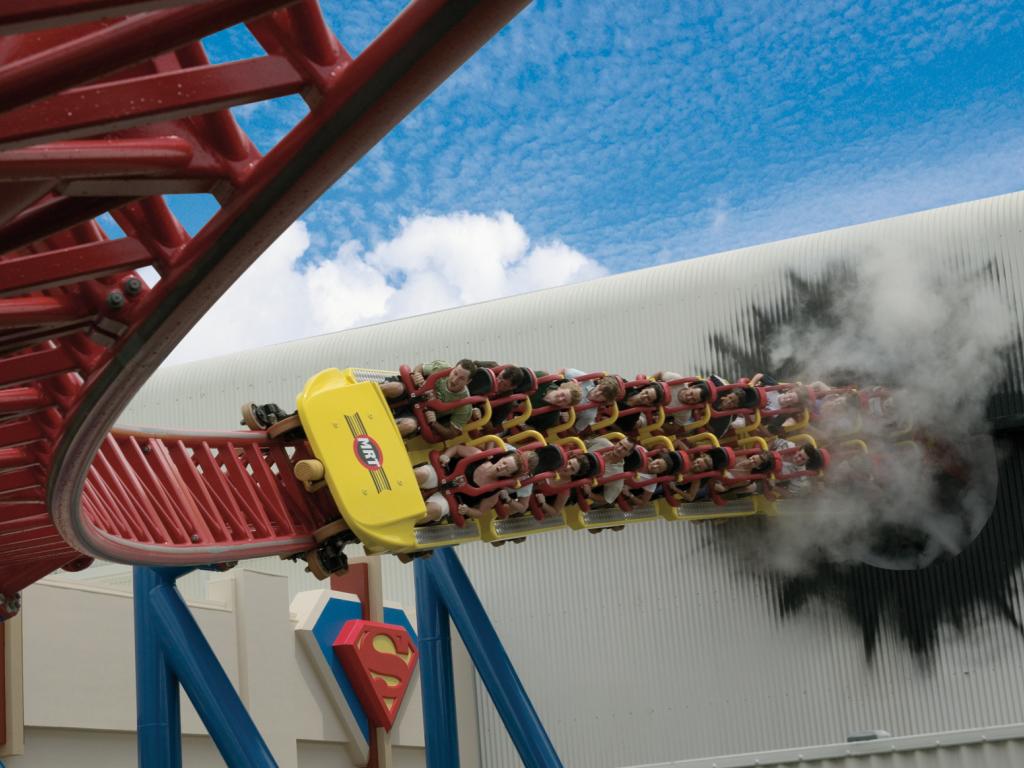 Warner Bros. Movie World Superman Escape