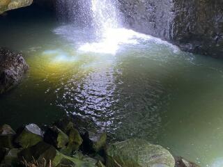 Natural Bridge Waterfall