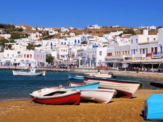 Mykonos Harbour, Greece