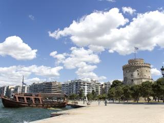 Thessaloniki Port & White Tower, Greece