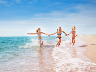 Kids on Beach