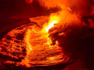 Lava, Hawaii, Hawaii Island, Kilauea Volcano, Volcanoes National Park