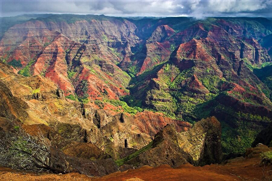 Waimea Canyon, Hawaii, Kauai, Waimea