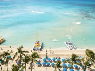 View from 1 Bedroom Ocean Front Suite