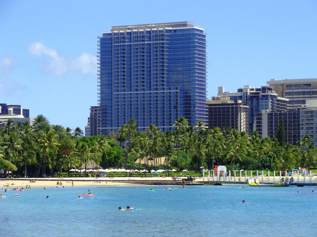 Trump International Hotel Waikiki Beach Walk Accommodation Ocean Exterior Photo Gallery