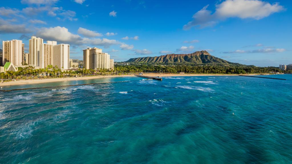 Waikiki Beach Marriott Aerial