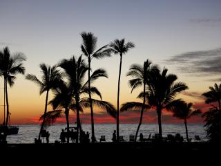 Big Island, Hawaii, Kona, Sunset