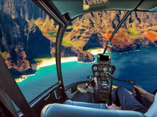 Helicopter, Hawaii, Na Pali, Na Pali Coast, Kauai