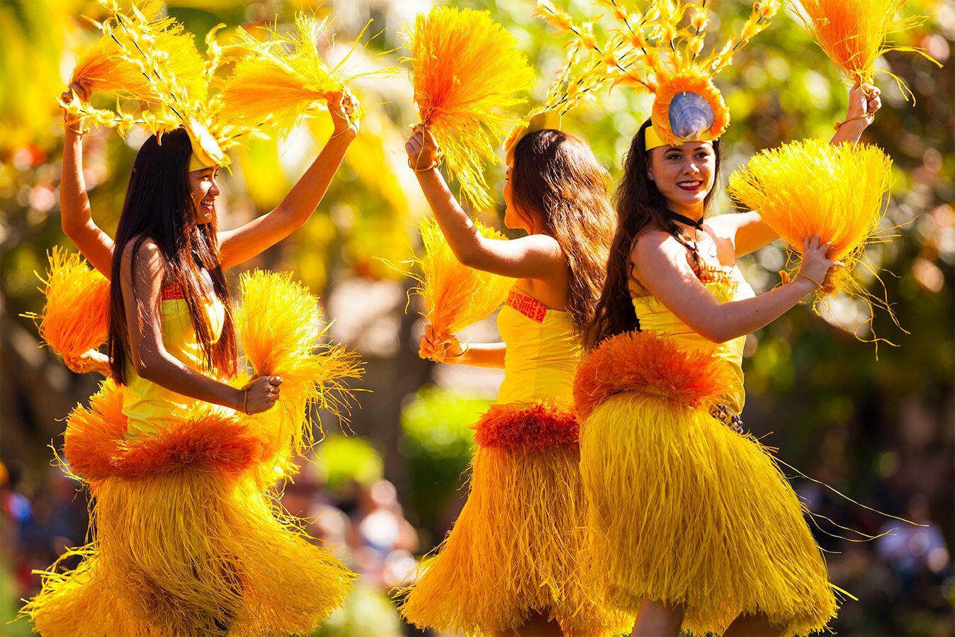 Hawaii - Hula Girls