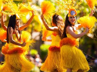 Hawaii - Hula Girls