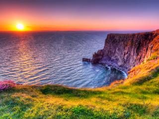 Cliffs of Moher at Sunset