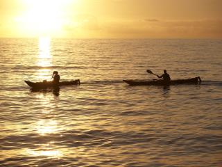 Kayaking on Dunk Island