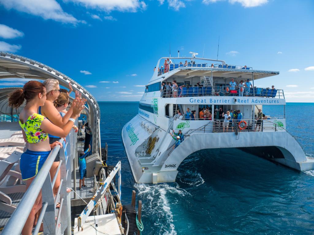 cruise whitsundays great barrier reef reefsleep experience