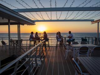 Reefworld Top Deck at Sunset