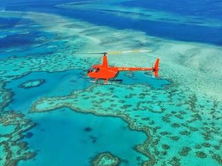 Heli over Reef