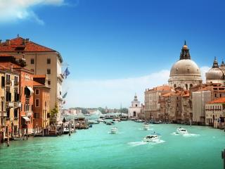 Venice Grand Canal & Basilica Santa Maria