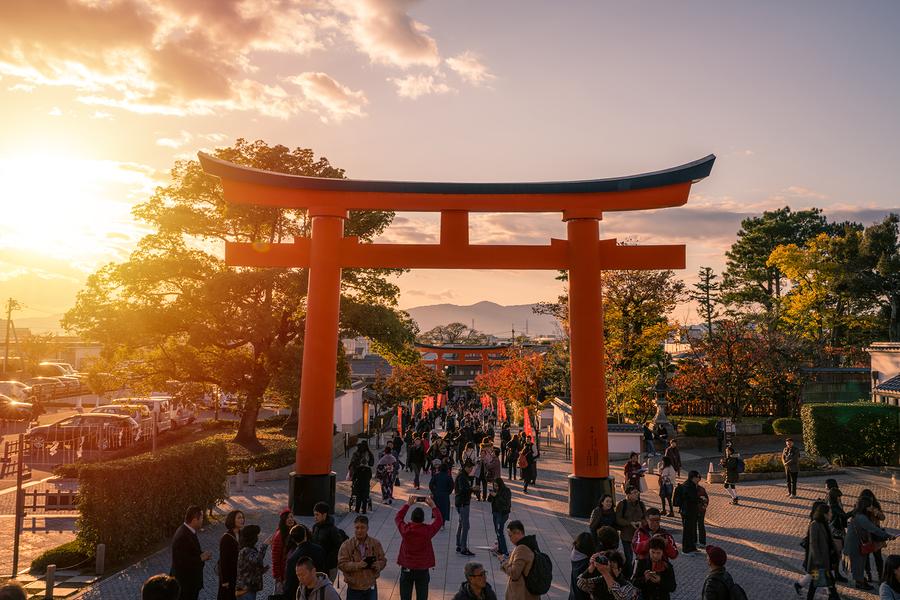 Kyoto Japan Fushimi Inari Torii