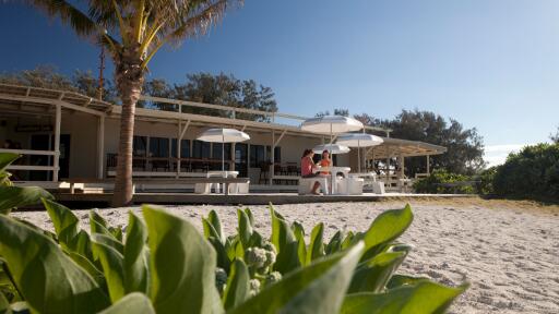 Beachfront Dining Area