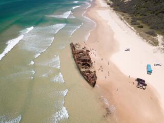 Maheno Wreck Fraser Island