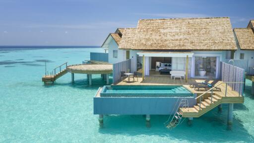 Over Water Pool Villa