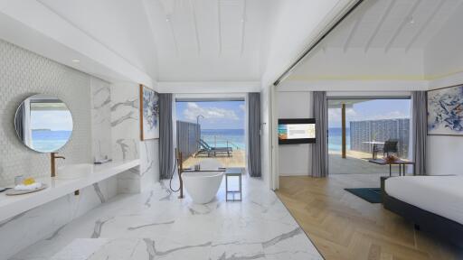 Over Water Pool Villa