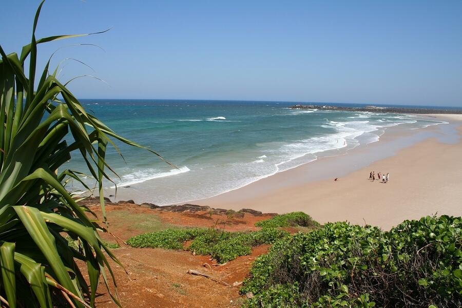 Main Beach in Ballina NSW