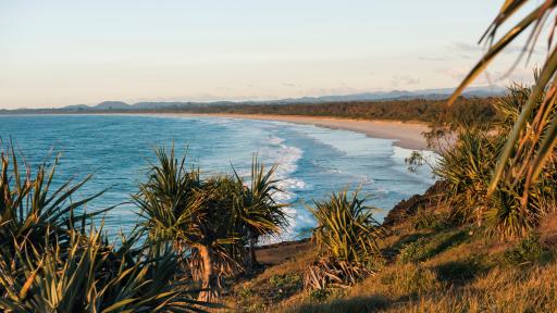 View to Kingscliff and Salt - Destination NSW