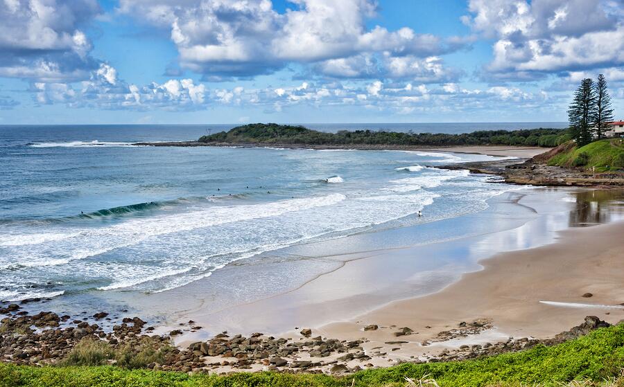 Beach at Yamba