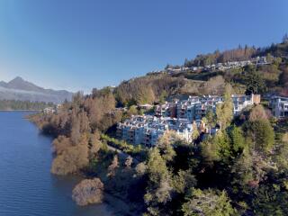 Aerial Over Lake