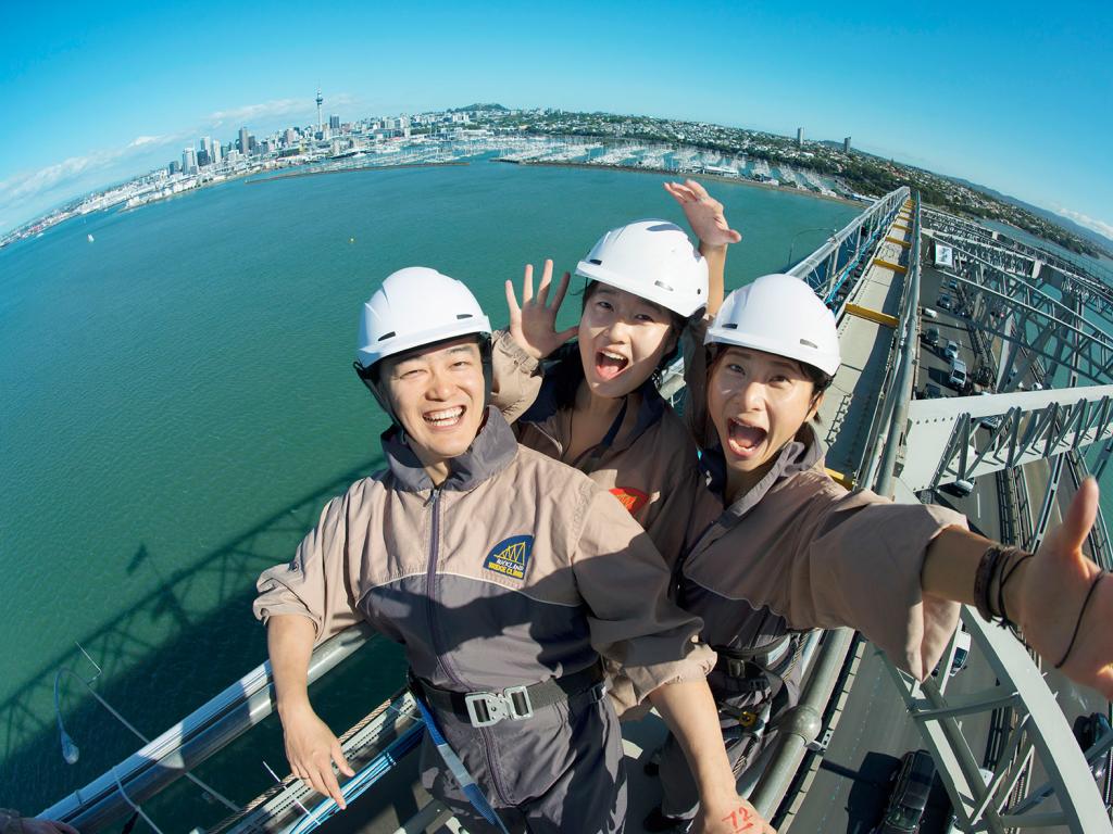Auckland Bridge Climb, Harbour Bridge Experience, New Zealand tour