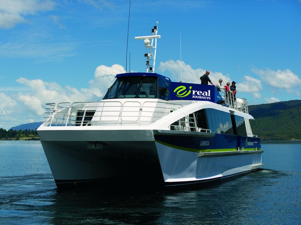 Te Anau Glow Worm Caves, Lake Te Anau, New Zealand