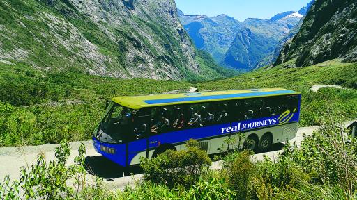 Coach to Milford Sound