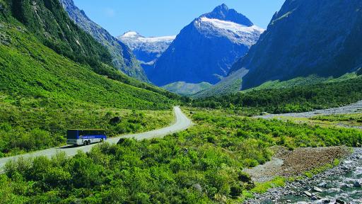 Coach to Milford Sound