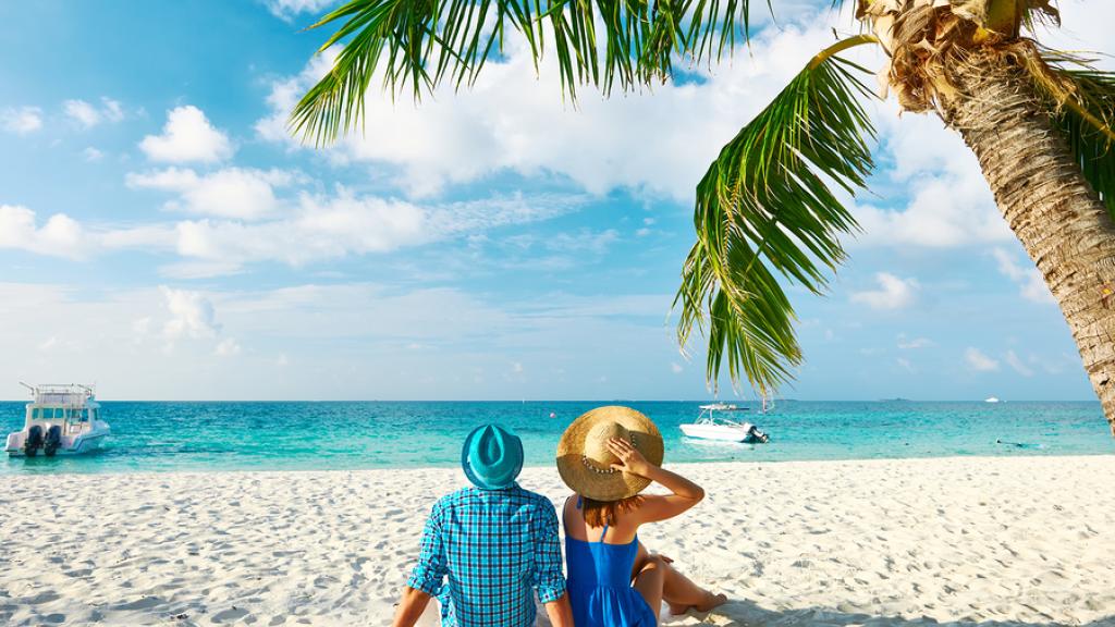 Couple on beach