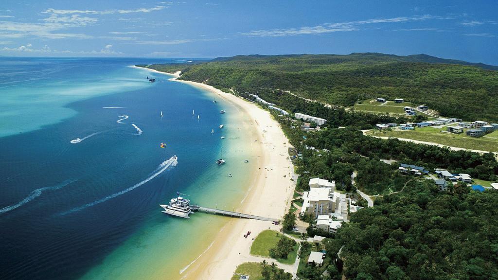 Tangalooma Day Trip Aerial