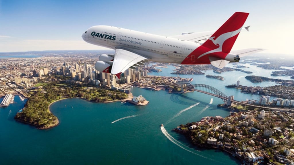Pesawat Qantas [HD]