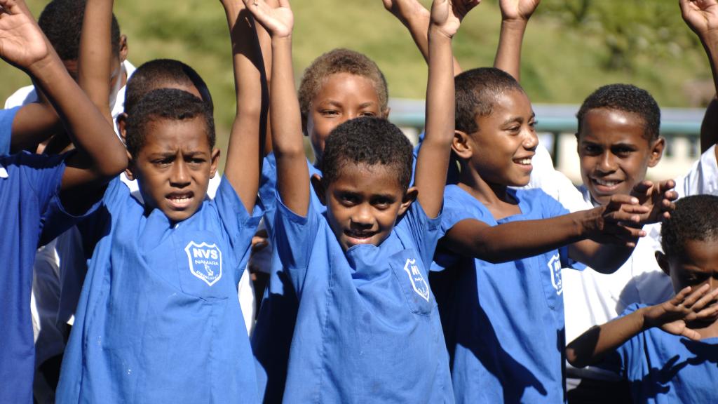 Fijian School Kids