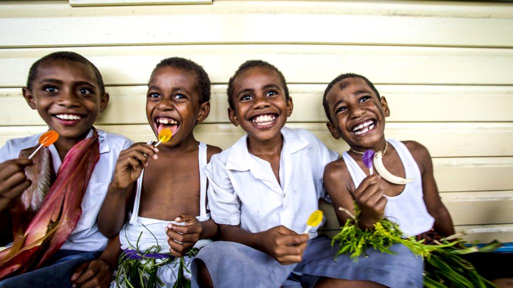 Fijian School Kids