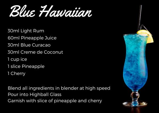 Cocktail - Blue Hawaiian