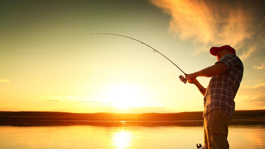 Generic Stock Images - Fishing on Lake