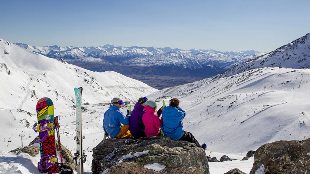 The Remarkables Ice Bar View