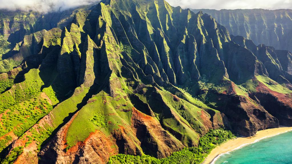 Hawaii, Kauai, Hawaii Island, Mountain