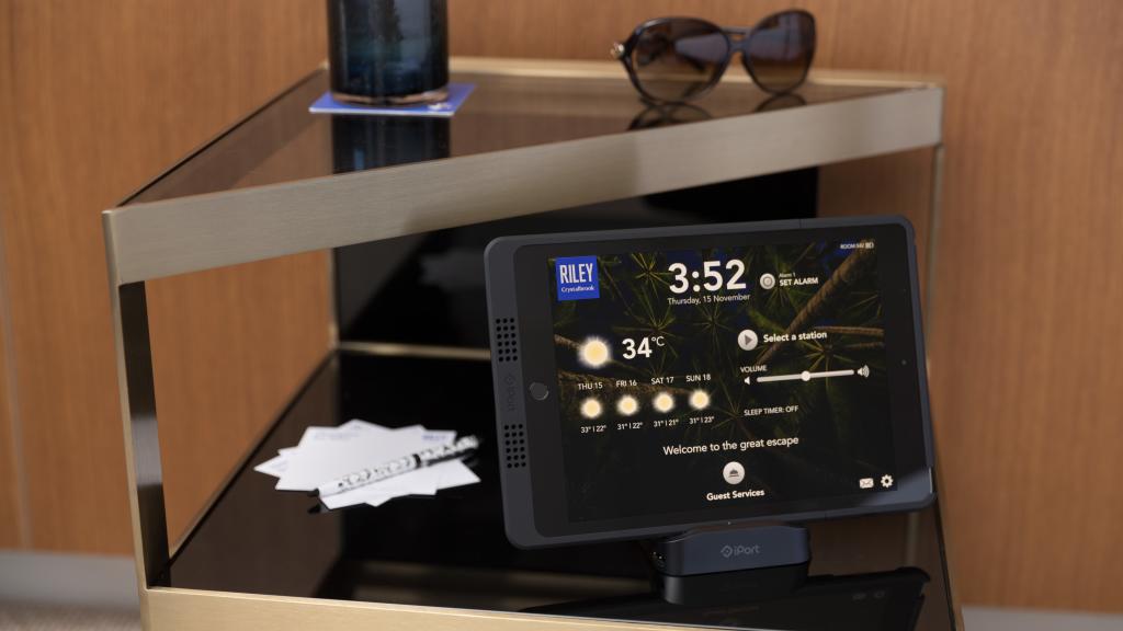 In-room iPads