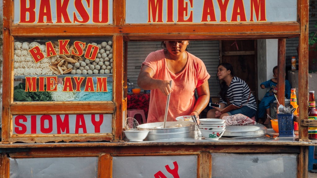 Balinese Warung - Street Food - Market Stall [HD]