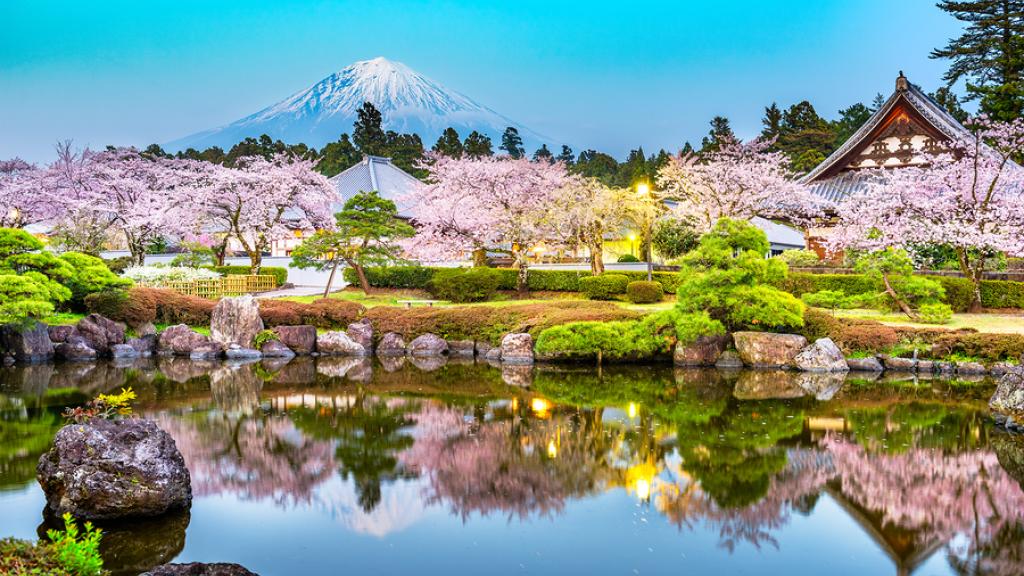 Fujinomiya Shizuoka Jepang Gunung Fuji
