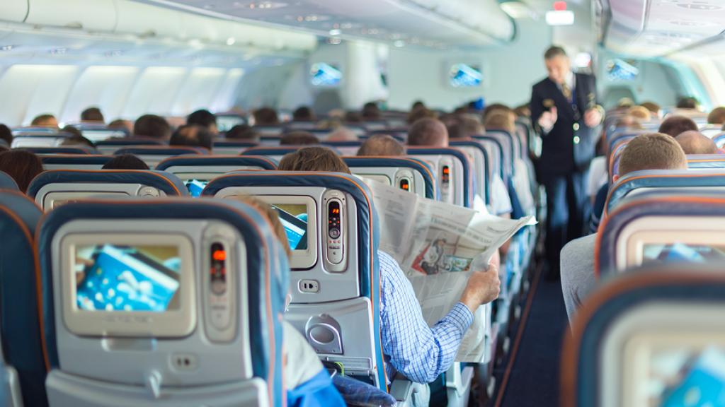 Plane Aisle