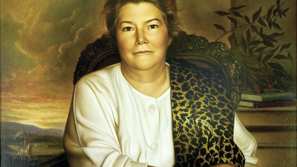 Colleen McCullough painting