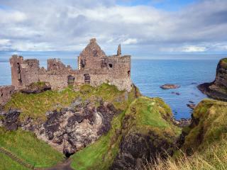 Dunluce Castle Ruins, County Antrim, Northern Ireland